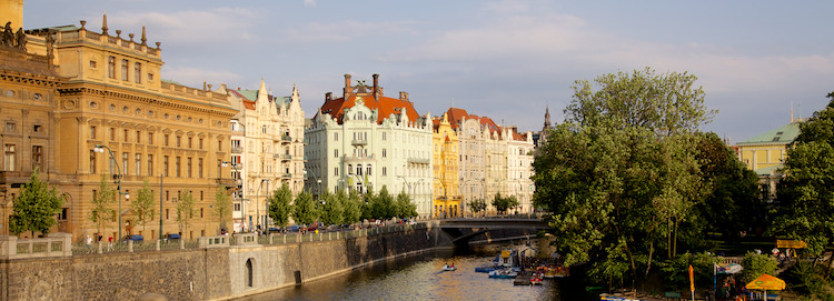 on the Vltava