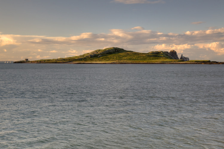 Ireland's Eye, as seen from Howth, north of Dublin