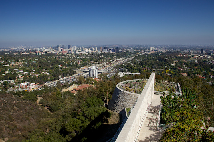 Los Angeles, view from the Getty Center