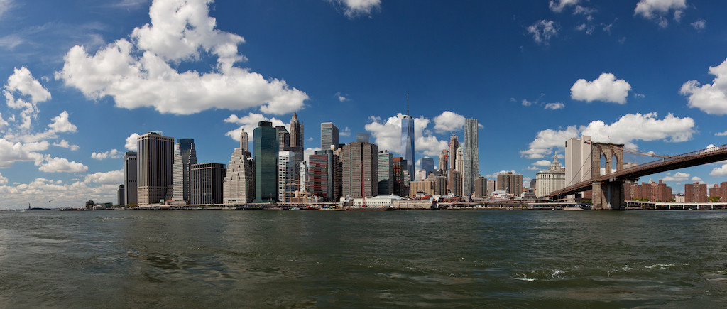 NY Skyline as seen from Brooklyn