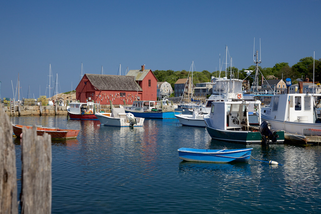 Harbor with Fishing Shack Motif Number 1, Rockport, MA