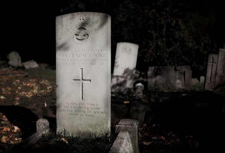 The Sound of a Voice, Highgate Cemetery Park, East Cemetery, London. (2011)