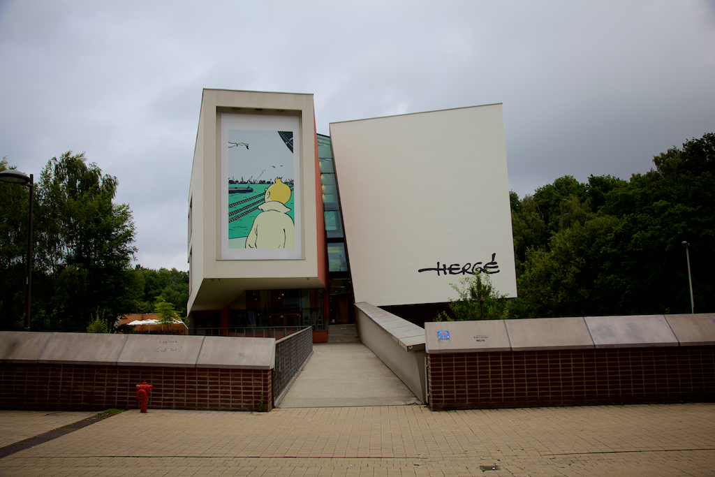 Musée Hergé, by Christian de Portzamparc, Louvain-la-Neuve, Belgium. (2009)