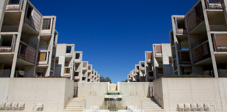 The Salk Institute, by Louis Kahn, La Jolla, CA, USA. (2013)