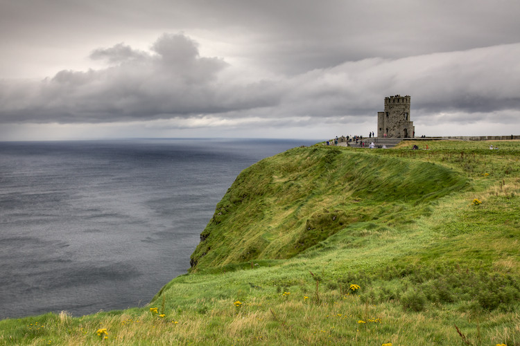 O'Brien's Tower, Cliffs of Moher, the Burren, County Clare