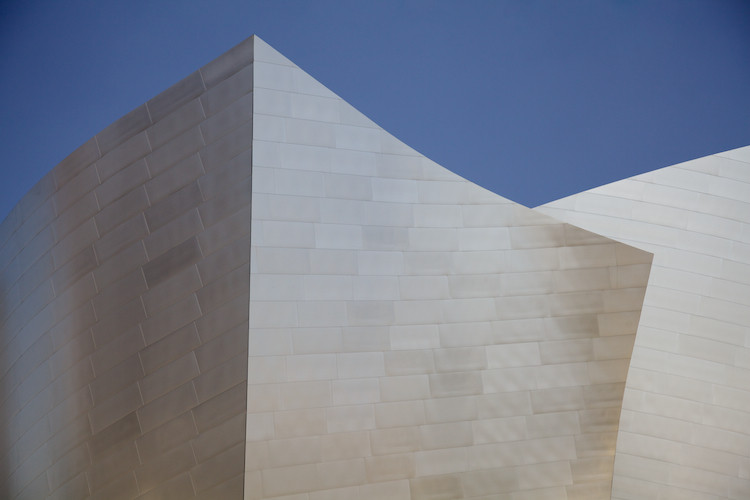 The Walt Disney Concert Hall (detail), by Frank Gehry, Los Angeles, CA, USA. (2013)