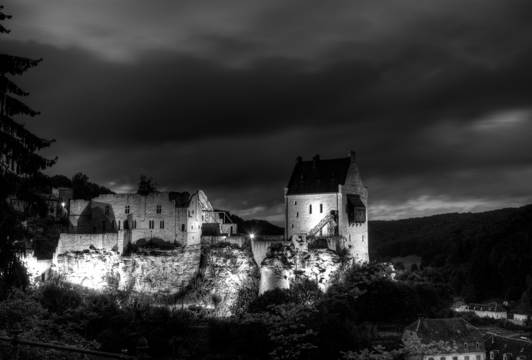 Castle of Larochette, Luxembourg. 11th century. (2010)