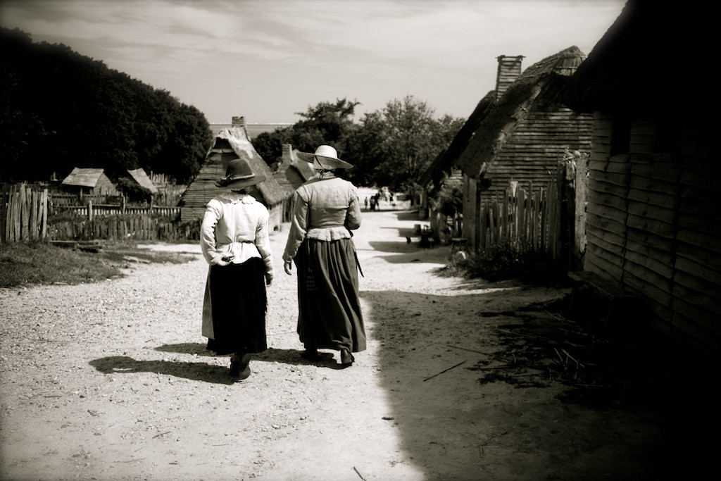 Pilgrims, Plimoth Plantation, Plymouth, MA