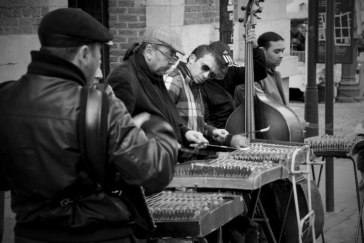 Street Musicians. Brussels, Belgium. (2011)