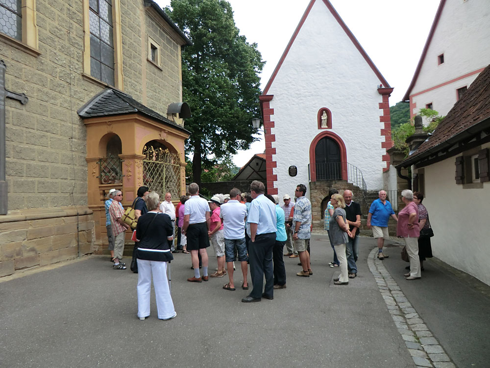 Stadtbesichtigung in Zeil am Main, 2012