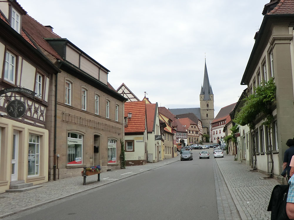 Stadtbesichtigung in Zeil am Main, 2012