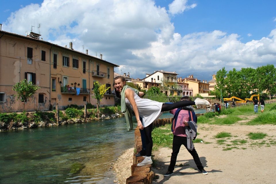 Viaje  cía. Mo-Mo a Italia Festival Città Di Rieti mayo 2012