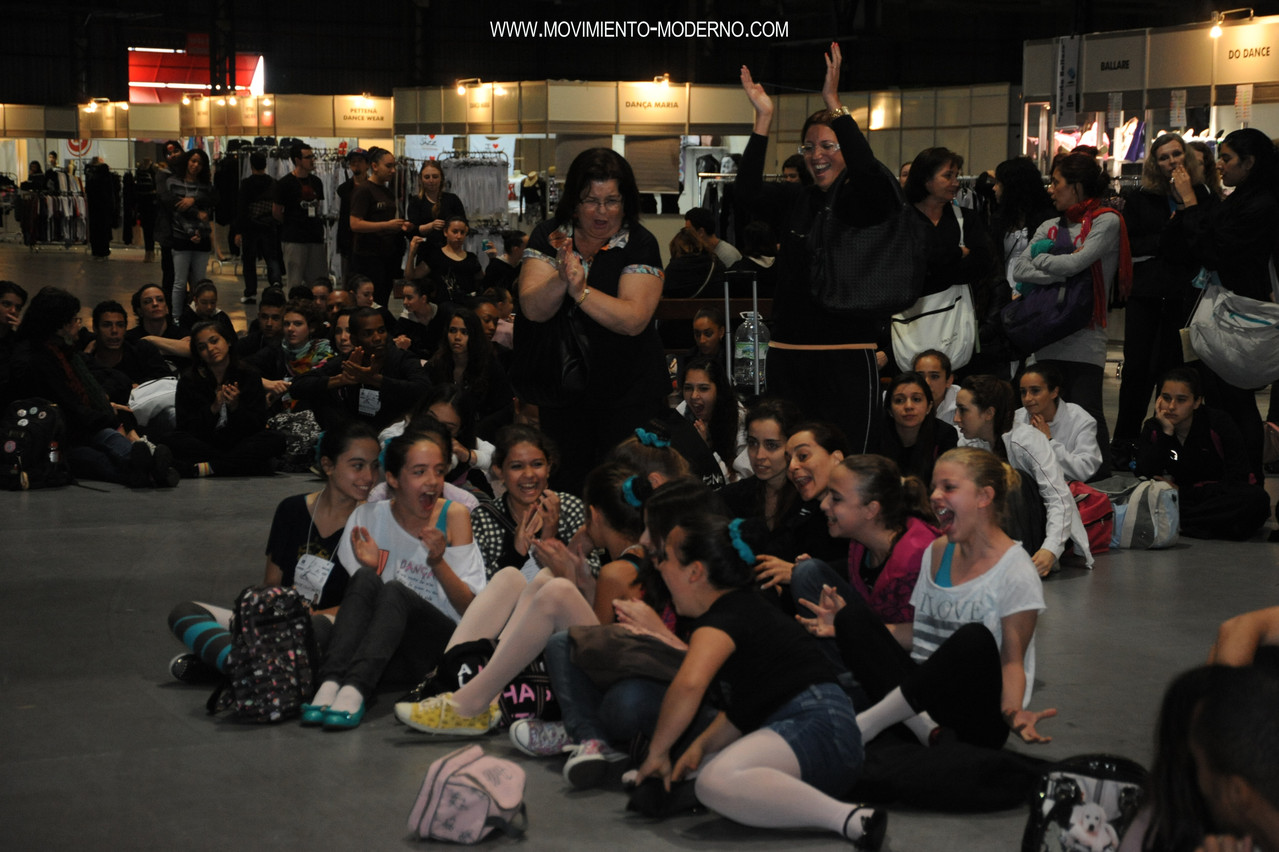 esperando premiación 2012 bento-em-danca