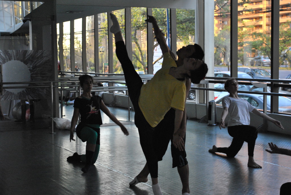 ensayo  en sala previo a br.09