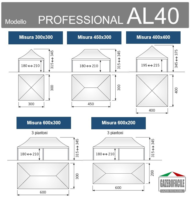 Gazebo 6x3 miglior prezzo Gazebo 6x3 miglior prezzo