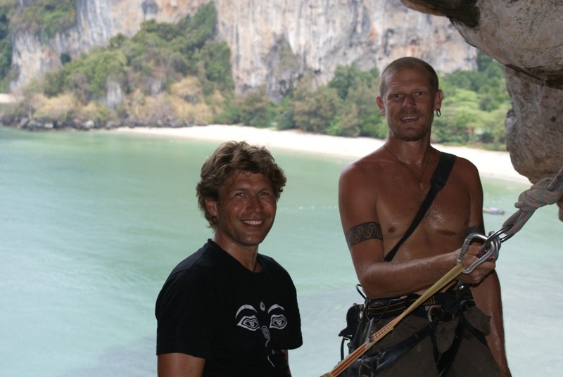 Todd & ich Phra Nang Höhle