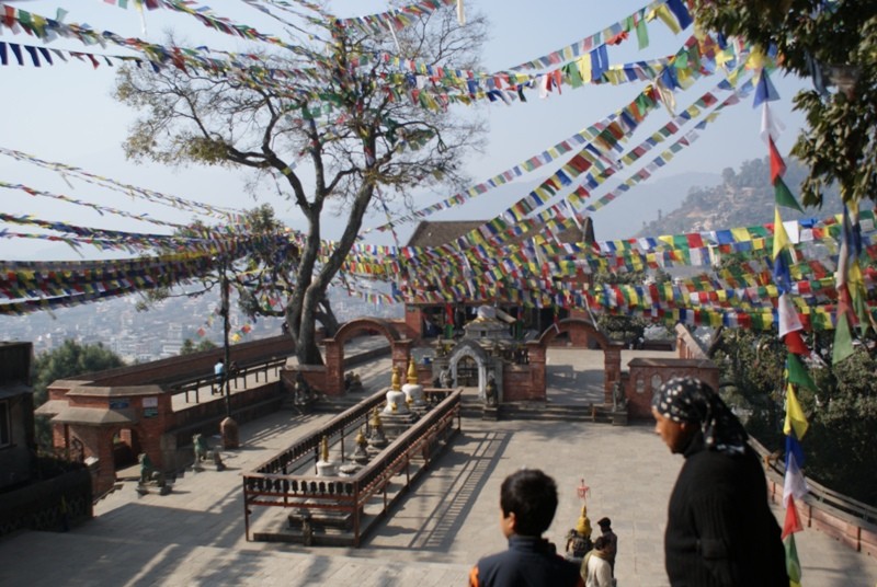 Swayambhunath (Monkey Tempel)