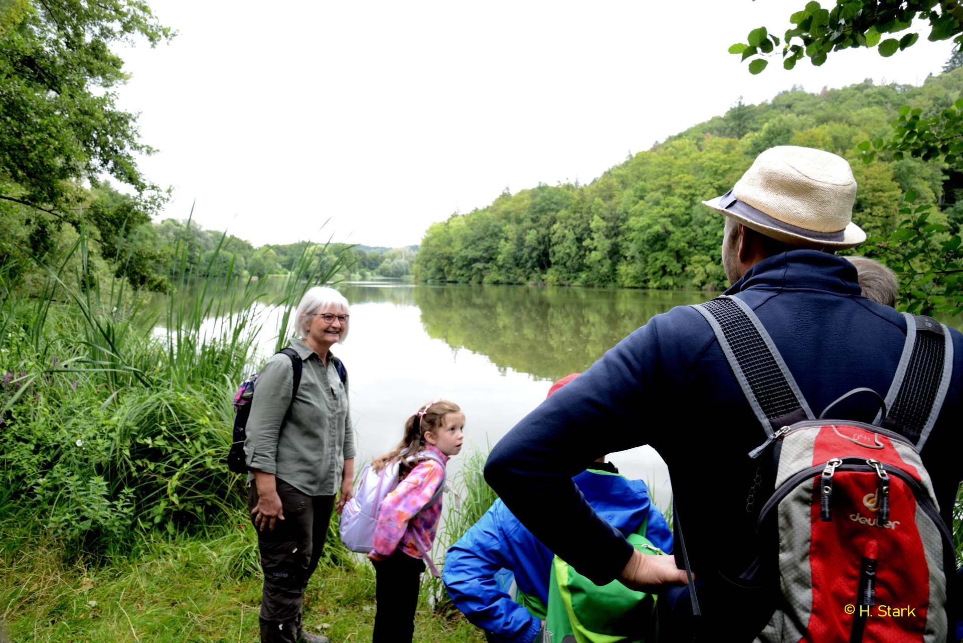 Am Ufer vom Michelbachsee