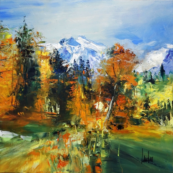 "Echo II" - 50x50 - vendue