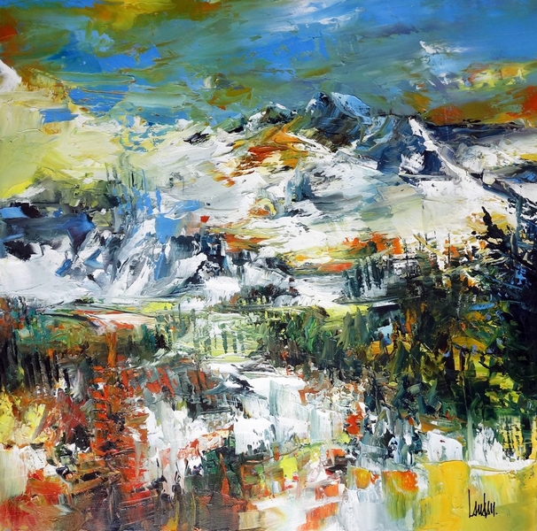 "Poudre aux yeux" - 60x60