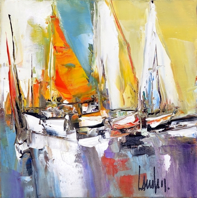 "Espace voiles" - 20x20