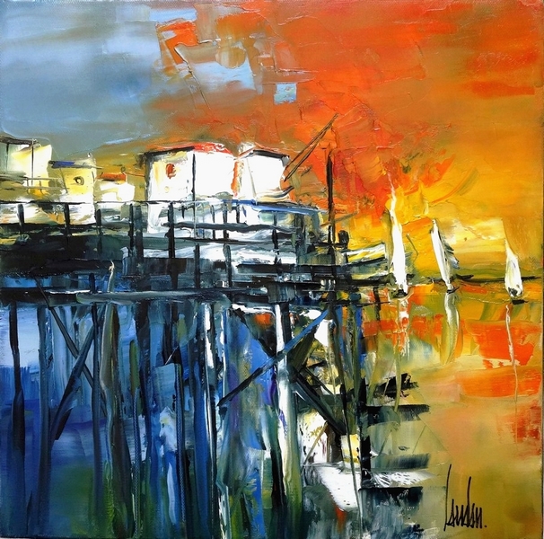 "Cabanes Atlantique - 40x40