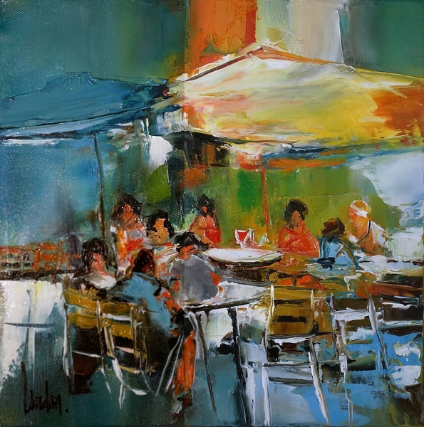 "Terrasse partie" - 30x30