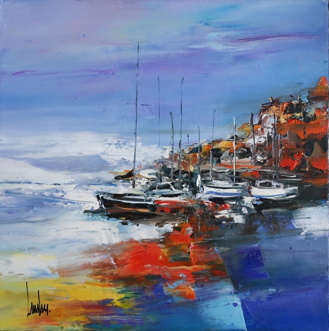 "Voyage asymétrique" - 40x40