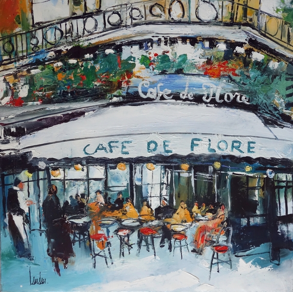 "Le Flore" - 60x60