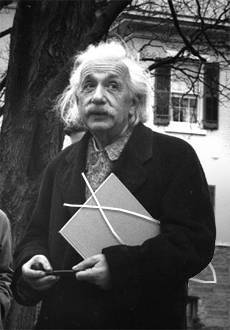 Albert Einstein ein überzeugter Rutengänger