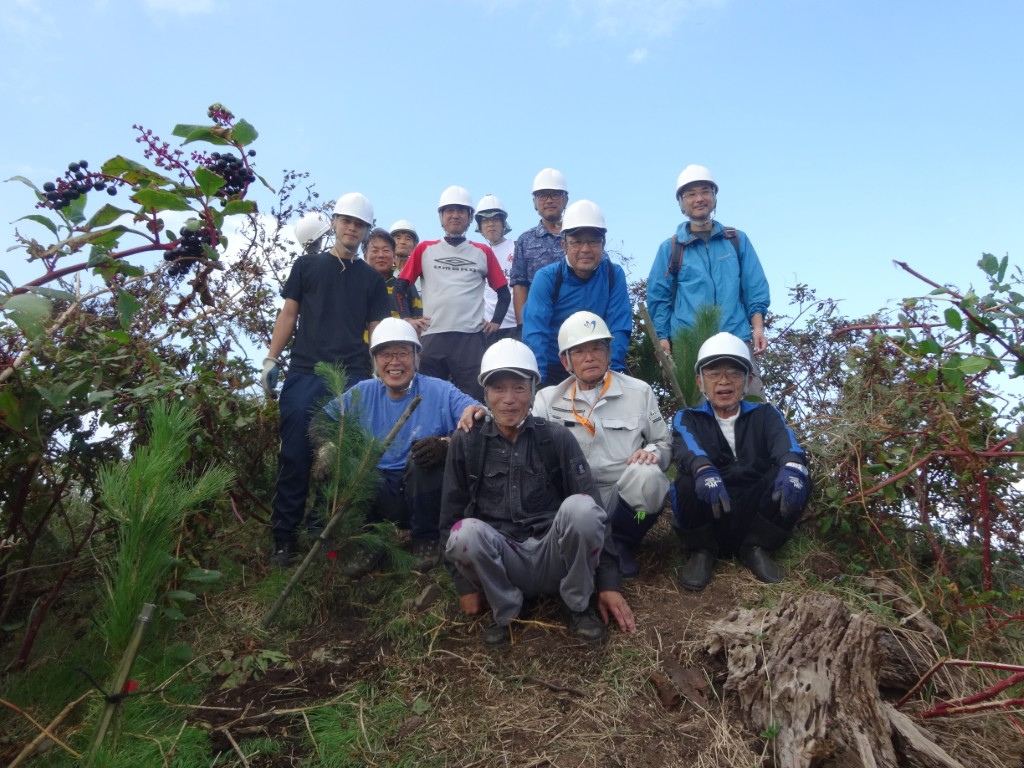 賀茂島松他植樹