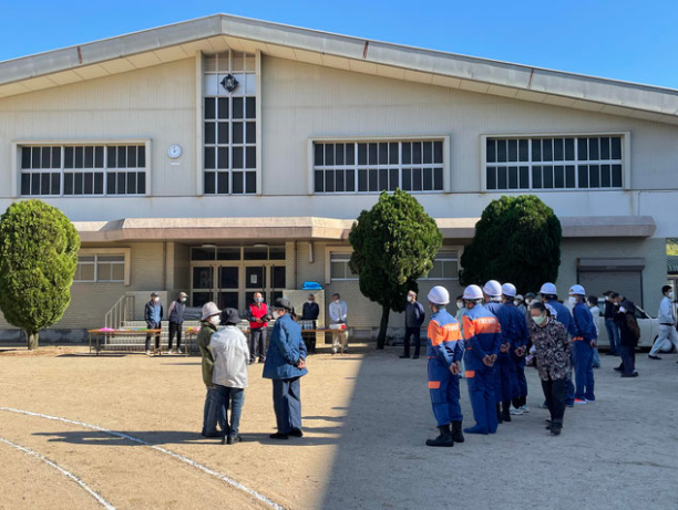 第10回　よしみ地区合同地震・津波避難訓練