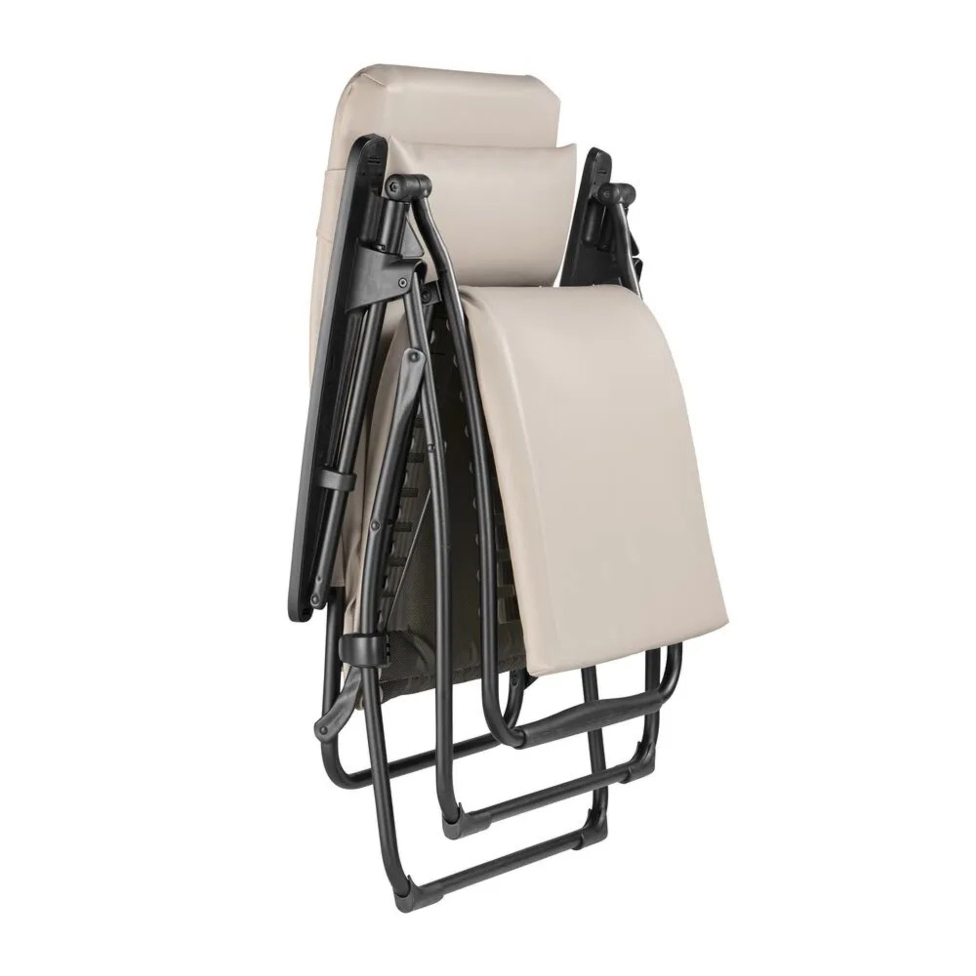 Fauteuil relax Vital Lafuma beige gypse installé dans une chambre de néonatologie, à côté d'une couveuse