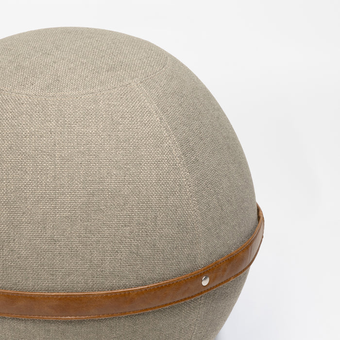 Bloon Lin Argile vue de face avec tissu effet lin naturel