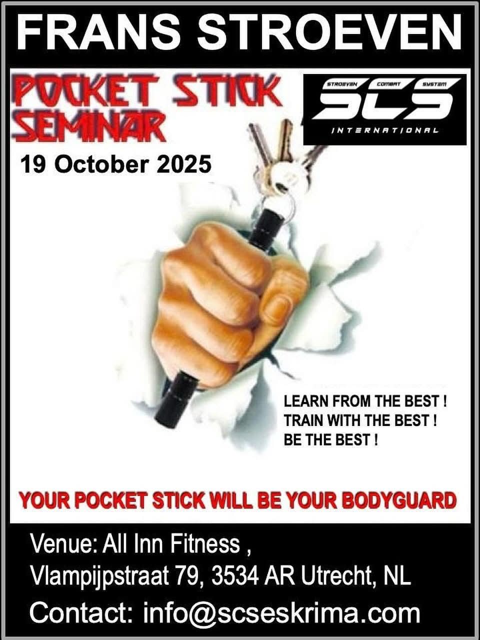 Eskrima - Pocket Stick Seminar