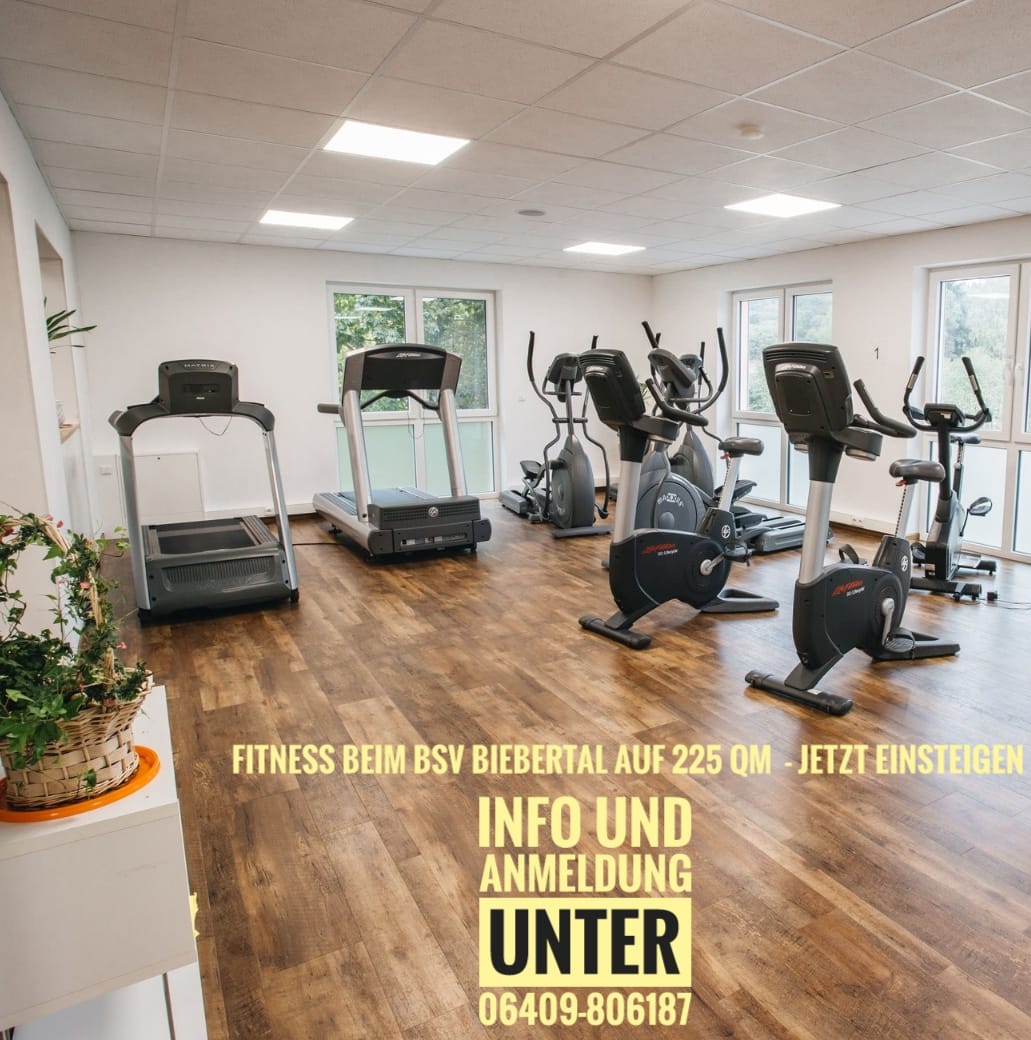 Fitness beim BSV Biebertal. Info und Anmeldung unter 06409 806187