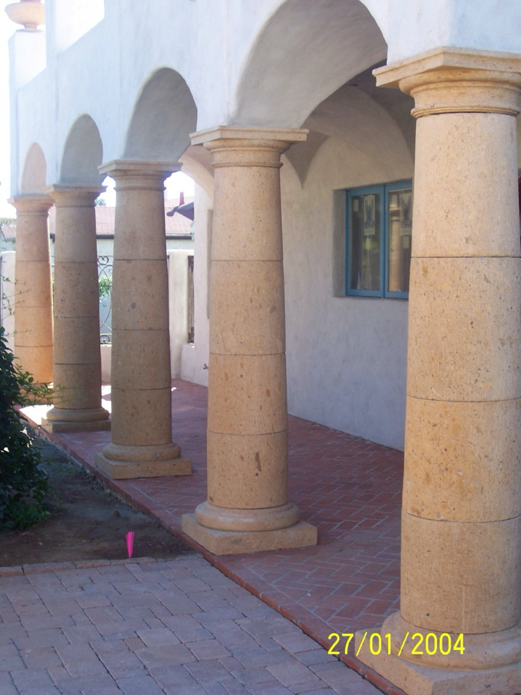 Tuscan Column size 8’x16” Price $ 1,600.00 usd 