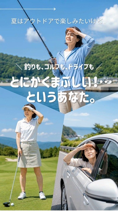 【燕・弥彦・長岡】で楽しむ夏のアウトドア・釣り・ゴルフ・ドライブが快適に！