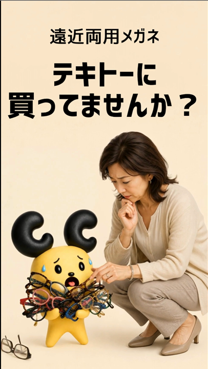【燕・弥彦・長岡で失敗しないメガネ選び】