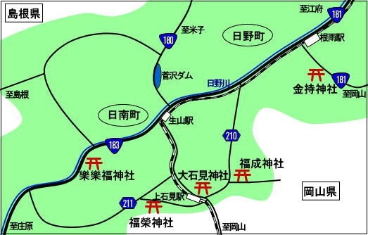 良宮巡りMAP