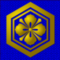出雲大社 御神紋(二重亀甲剣花菱)