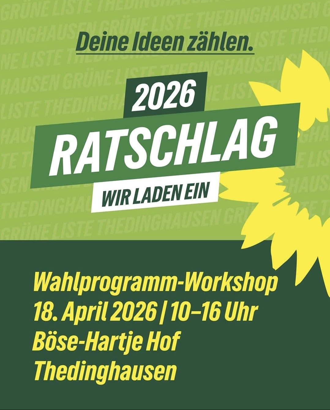 UNSER RATSCHLAG 2026