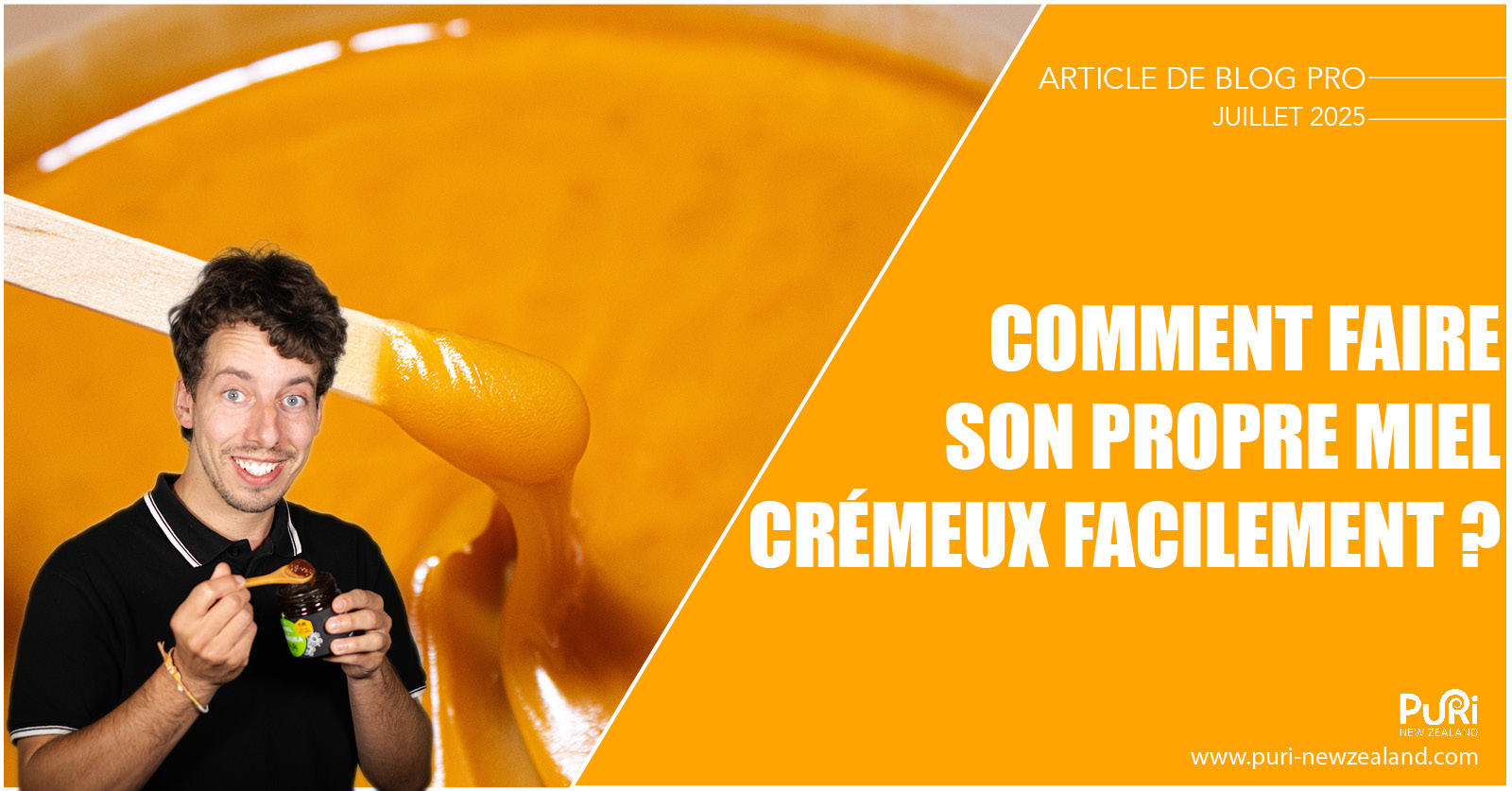 Comment faire son propre Miel crémeux facilement ?