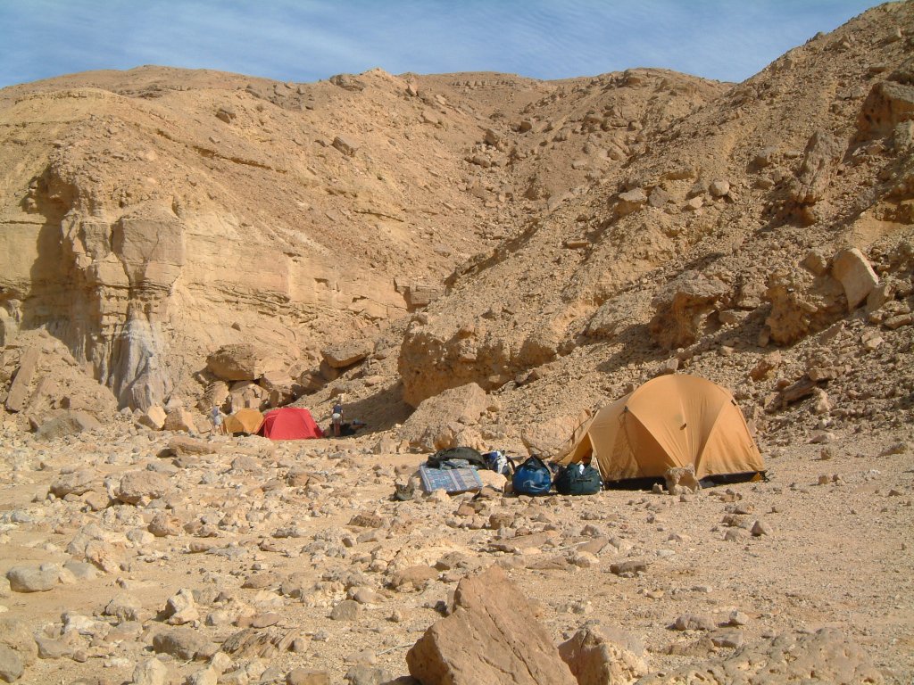 Bivouac sous tente de 2 personnes