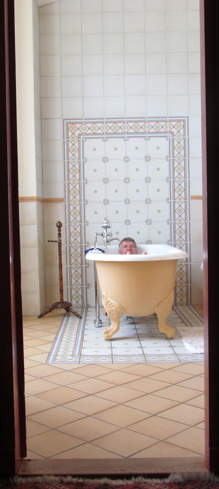 Un bon bain à l'ancienne