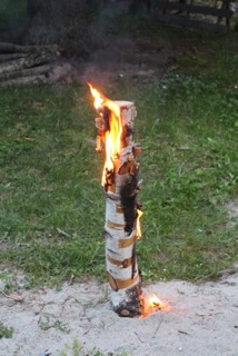Sandra Gygax, Projekt Landart im Gasterntal Juli 2013