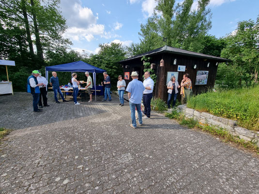 Eröffnung des LBV-Pavillons in Polsdorf Foto: M. Hempfling