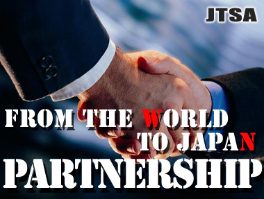 Partnership from the world to Japan