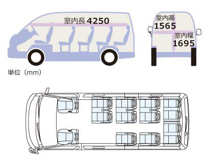 Hire Car Seat Layout