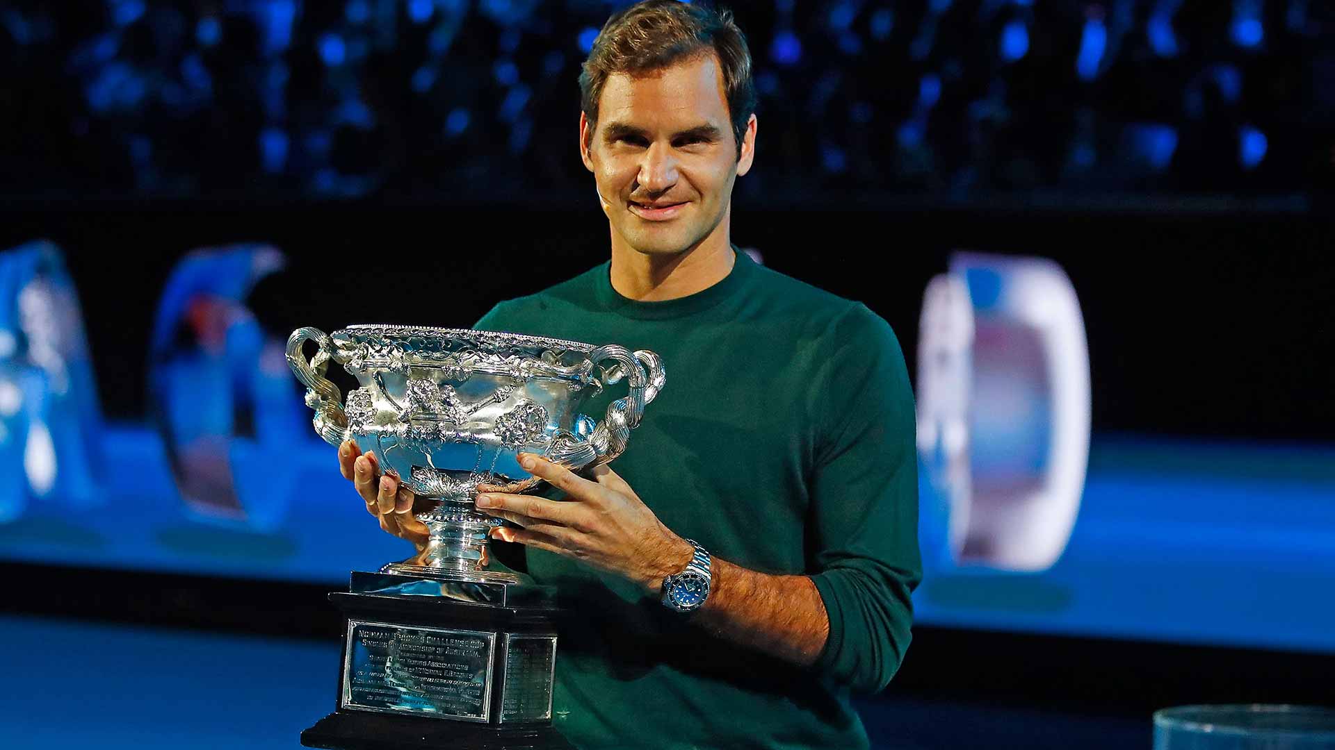 "Un logro mas para mi carrera" Federer
